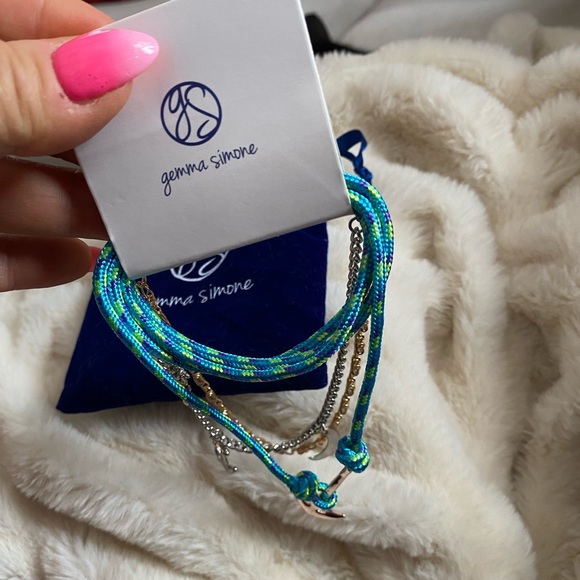 Gemma Simone Voyage Bracelet Set Wrap Bracelet & Ankle Bracelet - Picture 3 of 3
